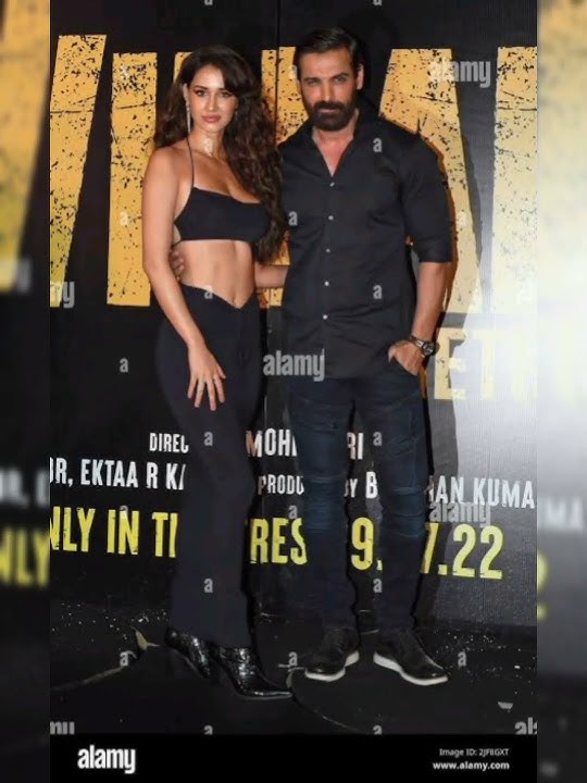 John Abraham with his Disha patani 😘
