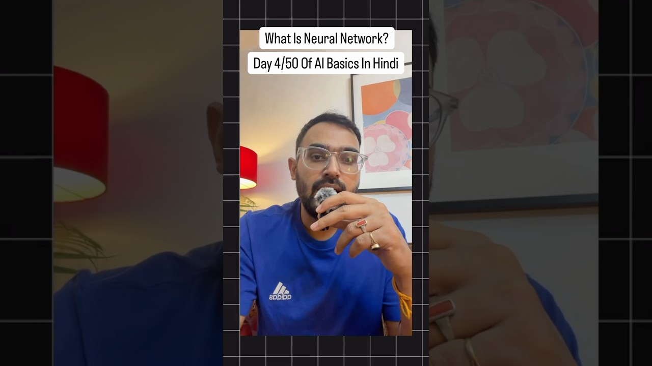 What is Neural Network in AI? | Day 4 | AI Basics in Hindi (30 Days Series)