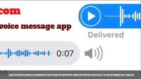 self destructing message app android
