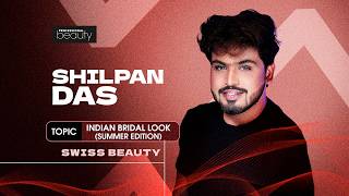 Shilpan Das live with the " Indian Bridal Look - Summer Edition" at PBI Kolkata. Tutorial!