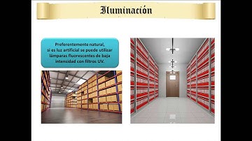 VIDEO 1 CONDICIONES TÉCNICAS DE CONSERVACIÓN DOCUMENTAL