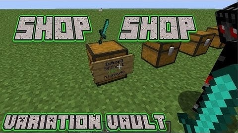 Minecraft Bukkit Plugin - SHOP - Super chest + display shops!