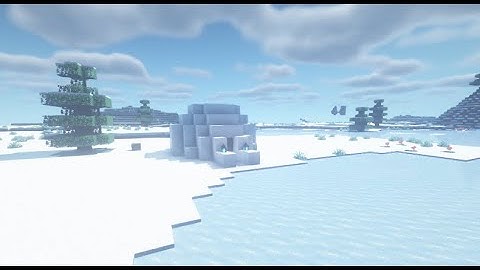 Minecraft: Igloo Starter House Tutorial