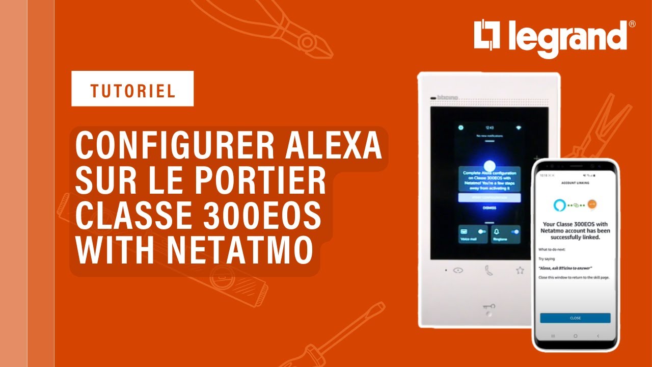 Configurer l’assistant vocal Alexa d’Amazon sur le Classe 300EOS with Netatmo