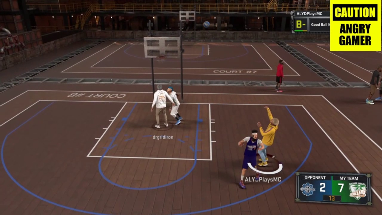 NBA 2K17 MyPark WHY DO I KEEP LAGGING OMFG YouTube