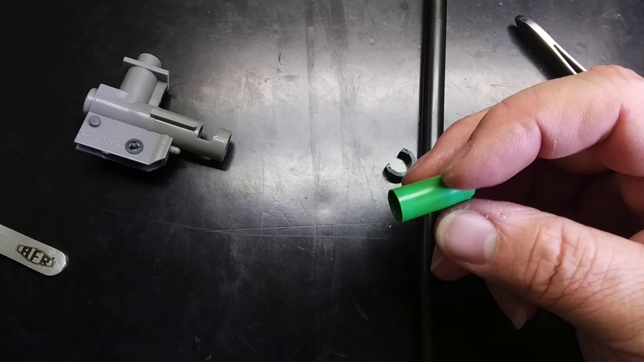 Troca de bucking - dica sobre vedação