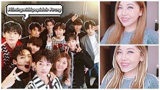 Filming With KPOP ROOKIES TRCNG shook