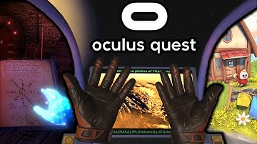 Oculus Quest FIRST HAND TRACKING GAMES Rolling Out!!