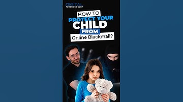How to Protect Your Child From Online Blackmail #shorts #howto #protection #blackmail