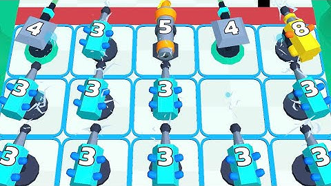 Shooting Tower: Merge Defense - Gameplay Walkthrough (iOS,Android)