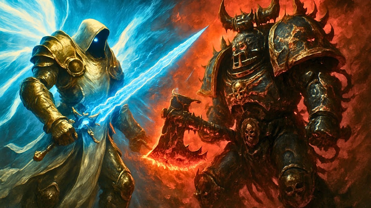 What If Tyrael Entered Warhammer 40K?