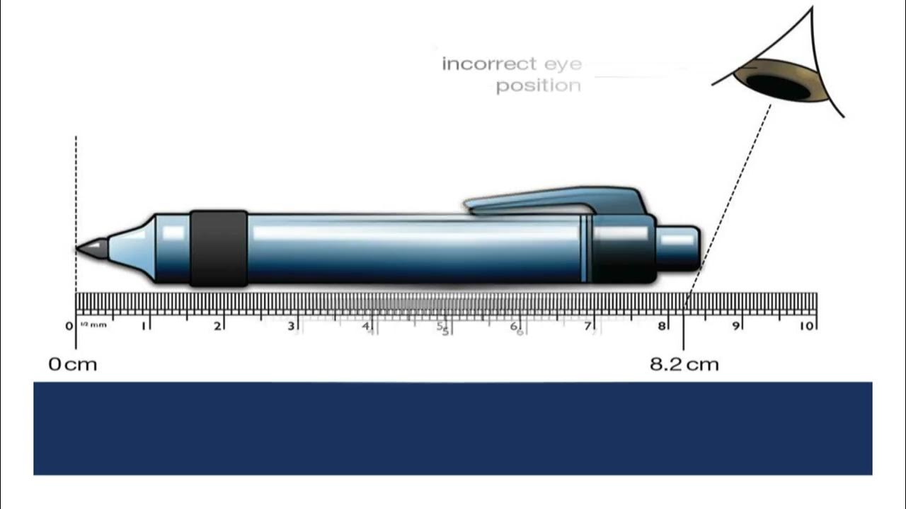 Physics G9 U P1 L3 Errors in Measurements Part1 Parallax Error - YouTube