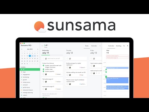 Sunsama (Tutorial) Your day planner at a glance