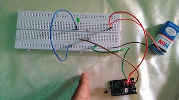 Object detection alarm using IR sensor
