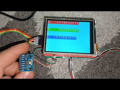 OPEN SMART STM32 TFT RM68090 ADXL345 STM32F103 8BIT I2C 3 Axis Digital Acceleration  2.8 INCH