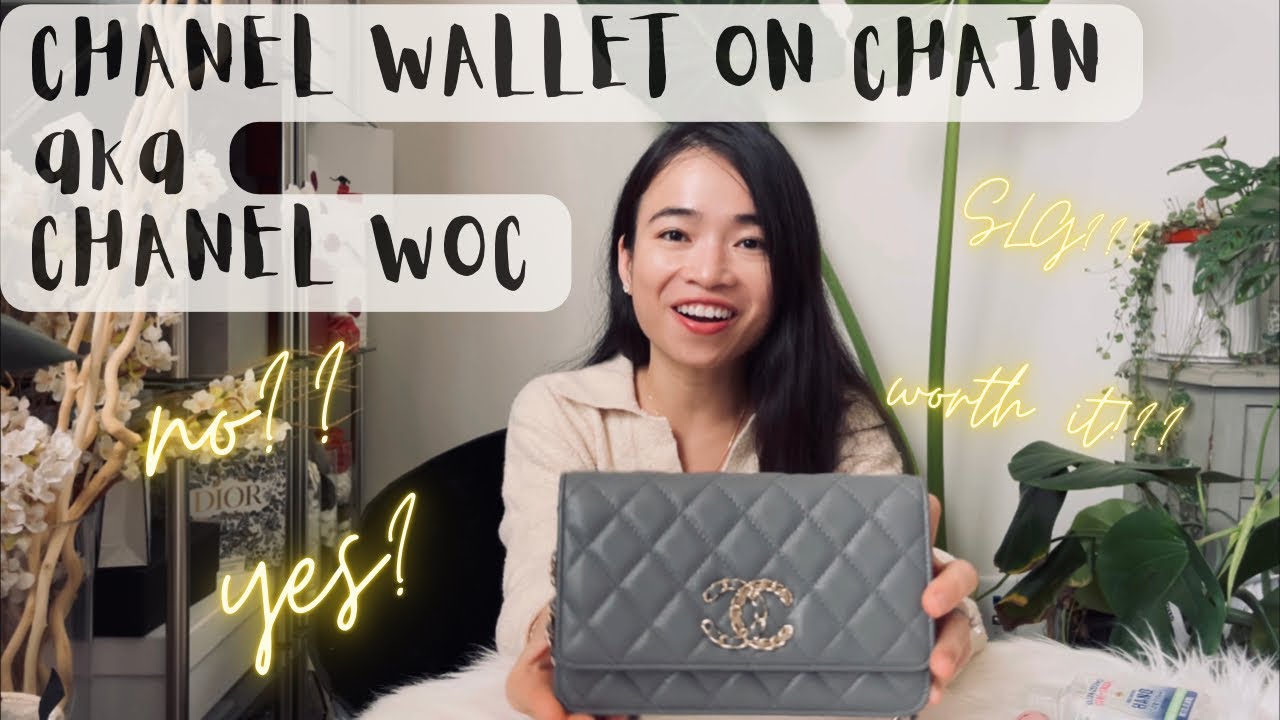 CHANEL WALLET ON CHAIN aka W.O.C. REVIEW and WHAT FITS!!! 🫣🫣🫣😳😱🫶🏼 