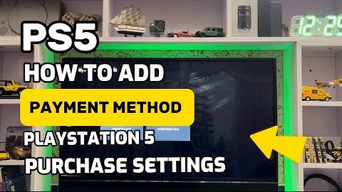 How To Set Or Add Payment Method On PS5 PlayStation 5
