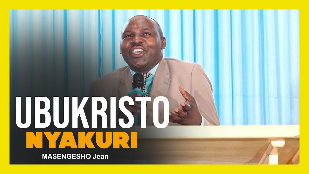MASENGESHO Jean : MU CYIGISHO KIMBUZI KURI BURI MUDIVENTISTE WESE 