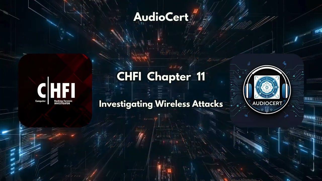 CHFI Chapter 11 - Investigating Wireless Attacks