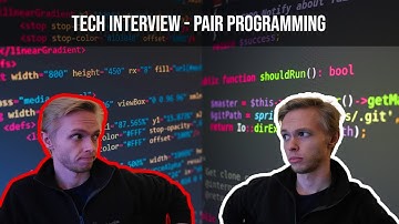 Interview: Pair Programming Part for Software Engineering Position (Part 1)