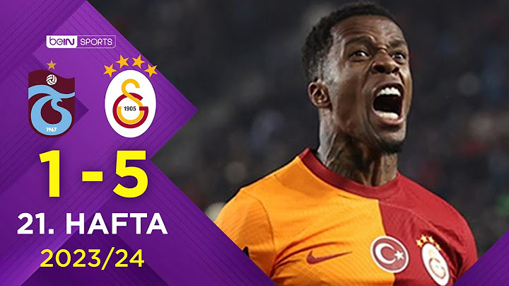 Trabzonspor (1-5) Galatasaray | 21. Hafta - Trendyol Süper Lig 2023/2024