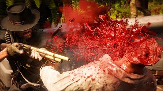 Red Dead Redemption 2 - Brutal Kill Compilation: Episode 55