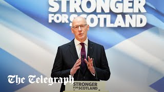 video: John Swinney uses first speech as leader to reach out to pro-UK parties