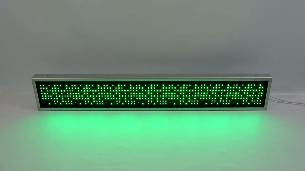 Afisaj electronic 1630mm x 250mm, DP 20