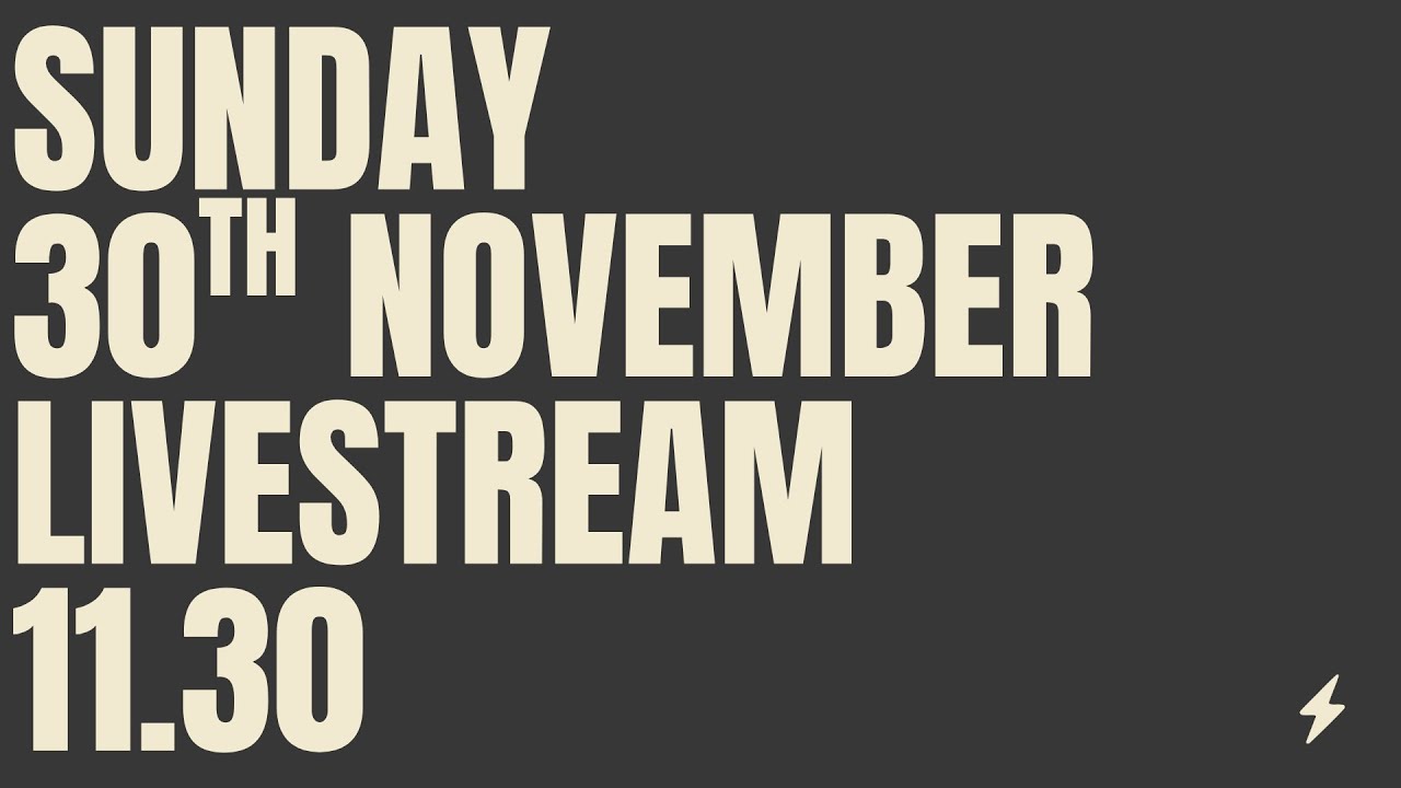 Our Holy Obsession with Christ, His Righteousness and Kingdom | Kevin Wurfel | Sunday 30th Nov 2025