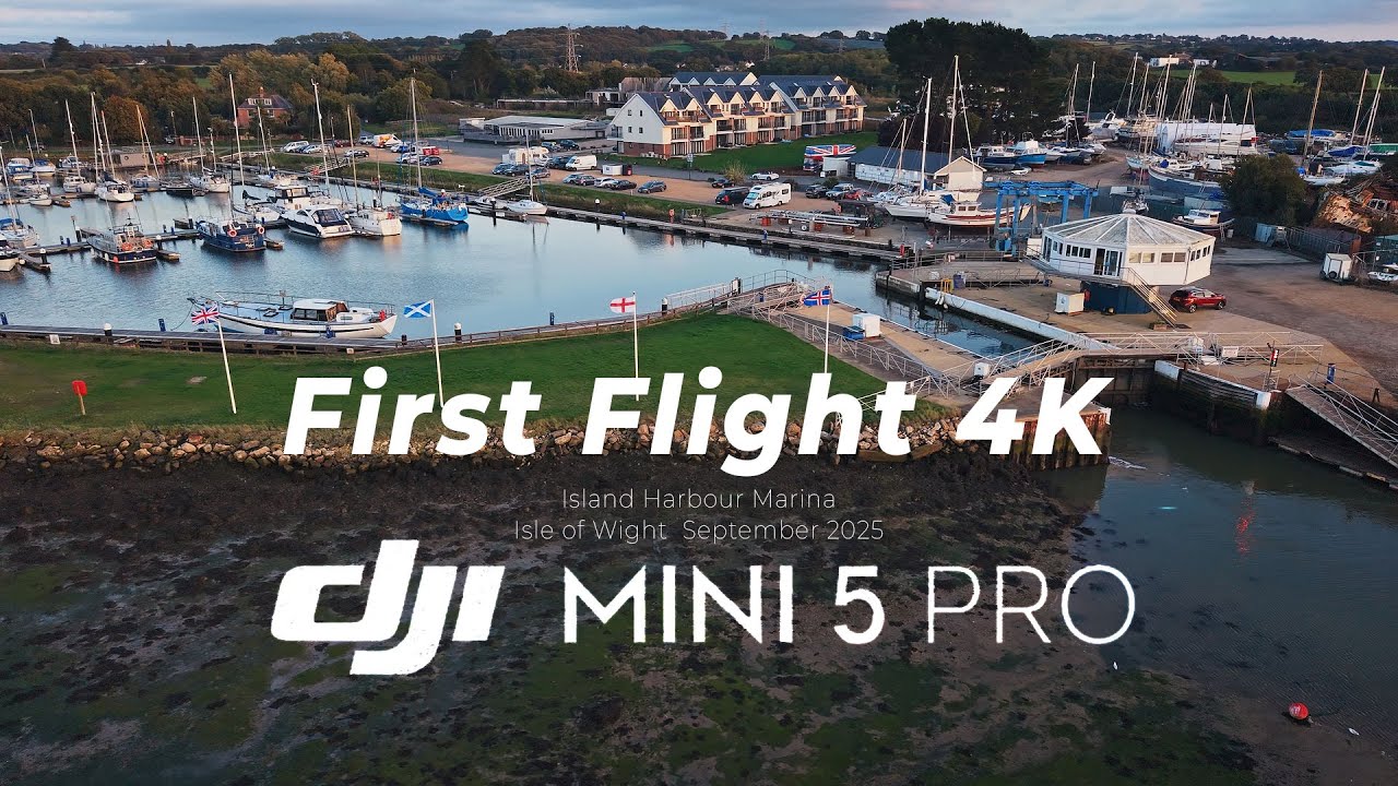 First Flight with DJI Mini 5 Pro | Stunning 4K Drone Footage - YouTube