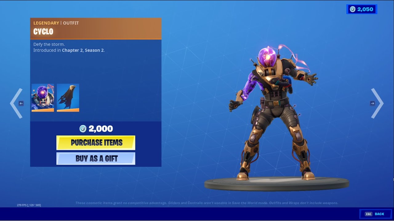 CYCLO Skin | Fortnite