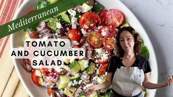 Tomato and Cucumber Salad—Easy Mediterranean Salad Recipe