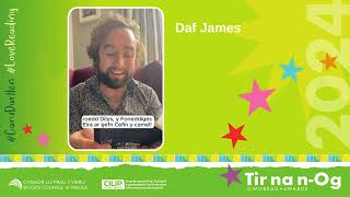 Gwobrau Tir Na N-Og 2024 Jac Ar Angel Gan Daf James