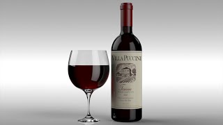 SolidWorks and SolidWorks Visualize Tutorial #11: Wine Bottle and Glass