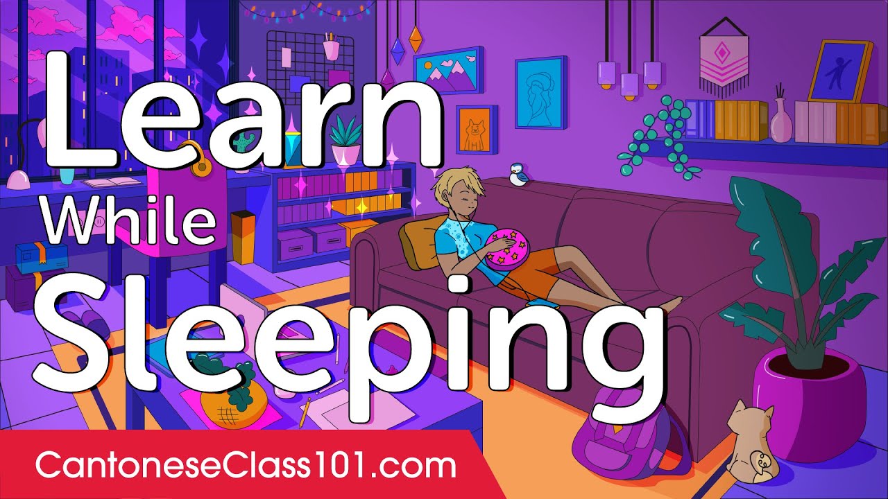 Learn Cantonese While Sleeping 8 Hours - ALL Basic Phrases You Need