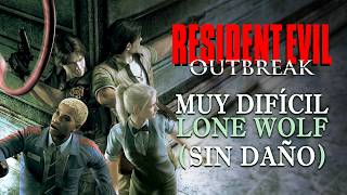 Resident Evil Outbreak - Modo Muy Difícil / Lobo Solitario (Sin Daño) [PCSX2 Widescreen]