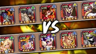 Burst Lineup Vs Legend Lineup | Late Gaming | Magic Rush Heroes screenshot 5