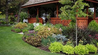 Gazebo Flowerbed Tour! 🌿// Garden Answer