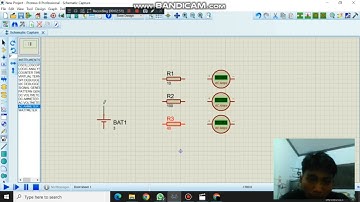 Tugas membuat rangkaian sederhana proteus rangkaian parallel dan seri