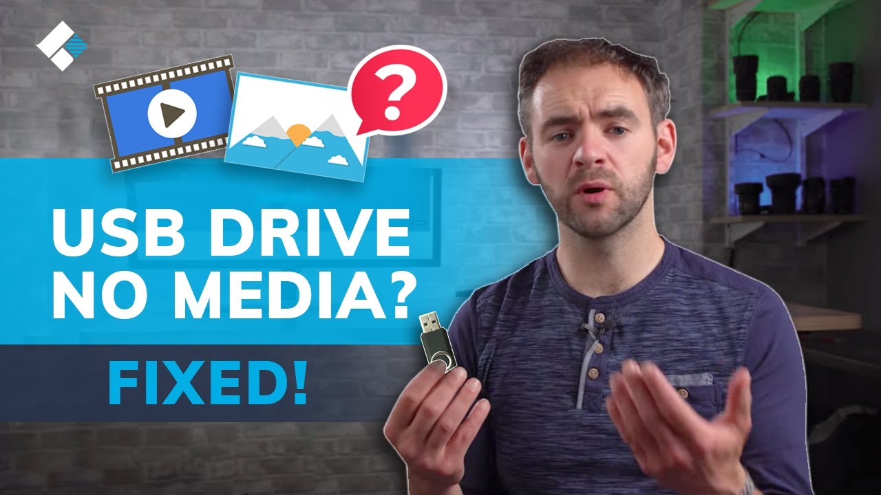 How to Fix USB Drive No Media Problem? [5 Solutions] - youtube