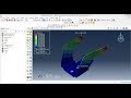 Abaqus Tutorial Videos - Analysis of Sheet Metal Part in Abaqus 6.14