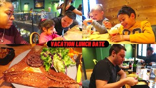 VACATION LUNCH DATE IN THE SNOW | WINTER VACATION VLOG 2021 VILLARD DE LANS || JAMAICAN IN FRANCE