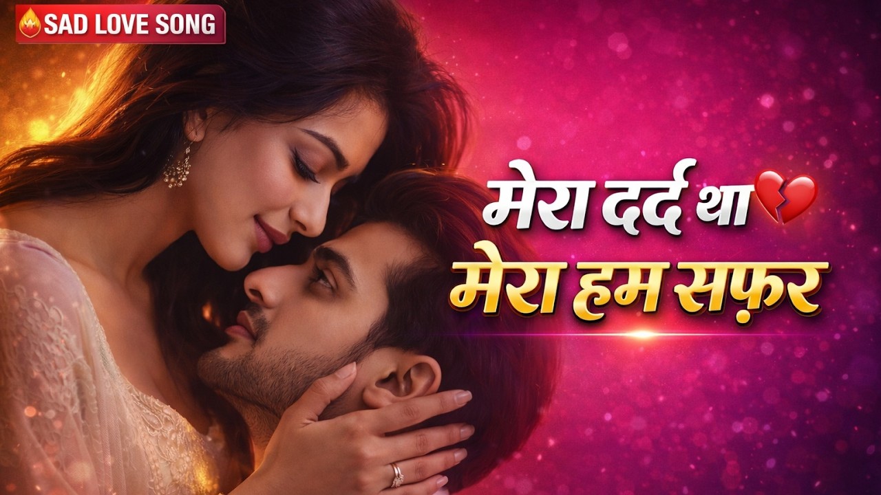 मेरा दर्द था मेरा हम सफ़र | Mera Dard tha Mera Humsafar | Emotional Sad Song | Viral Hit Hindi Song