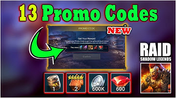 RAID Shadow Legends Promo Codes ✅ RAID Shadow Legends redeem code