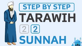 SECOND SET - Tarawih at Home: Male Step-by-Step Beginner's Guide to 2 Rakat Sunnah Taraweeh Prayer