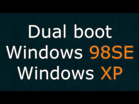 How to set up dual boot Windows 9x and XP as independent systems.