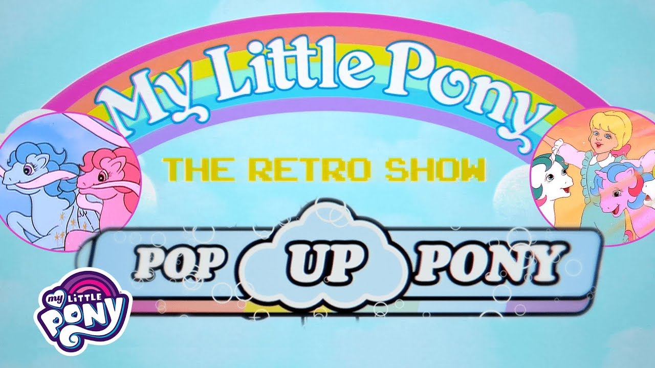 My Little Pony Retro Cartoon/Toys Embrace '80S Roots