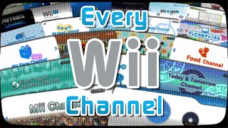 A Look Back at Every Wii Channel Ever Made
