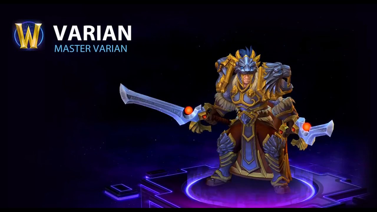 Heroes of the Storm - All Varian Quotes