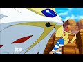 Nebby evolves into Solgaleo  (Eng dub) Pokemon sun and moon episode 52